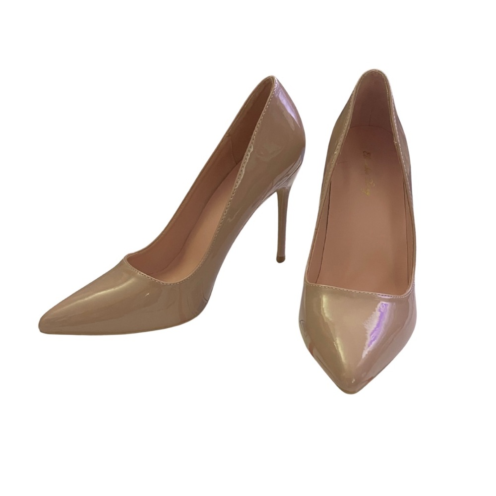 Elisabet Lang Nude Stiletto Heels